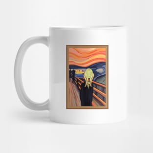 The Scream - Anime Stickers Mug